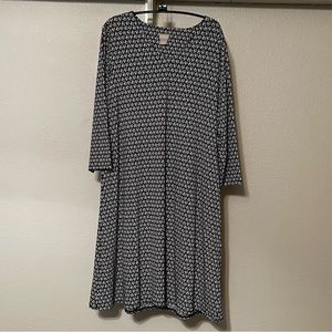 Chicos Flip Side Geo Dress.